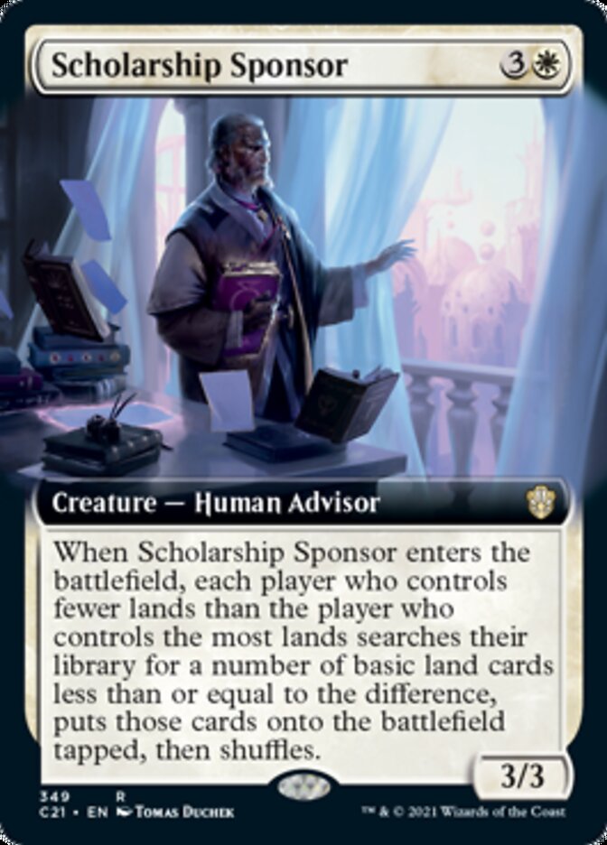 Scholarship Sponsor (Extended) [Commander 2021] | Exor Games New Glasgow