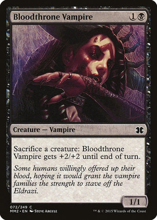 Bloodthrone Vampire [Modern Masters 2015] | Exor Games New Glasgow