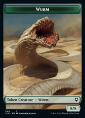 Phyrexian Beast // Wurm Double-sided Token [Commander Legends: Battle for Baldur's Gate Tokens] | Exor Games New Glasgow