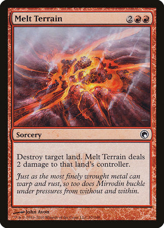 Melt Terrain [Scars of Mirrodin] | Exor Games New Glasgow