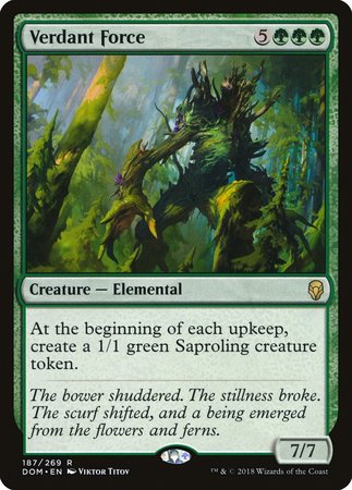 Verdant Force [Dominaria] | Exor Games New Glasgow