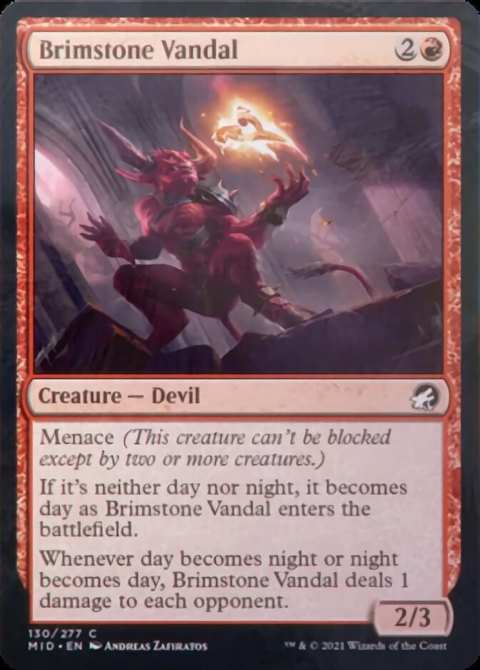 Brimstone Vandal [Innistrad: Midnight Hunt] | Exor Games New Glasgow