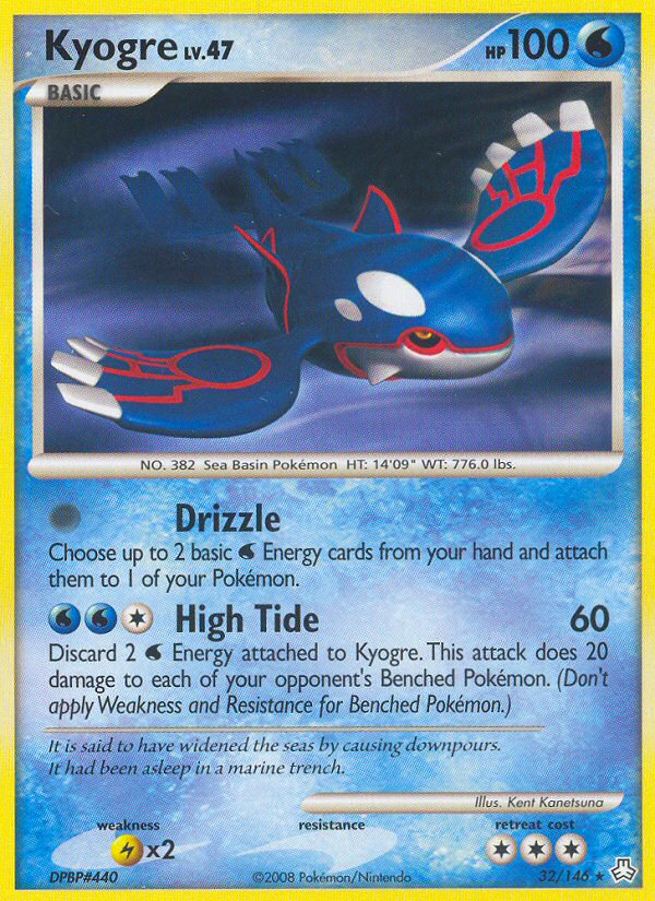 Kyogre (32/146) [Diamond & Pearl: Legends Awakened] | Exor Games New Glasgow