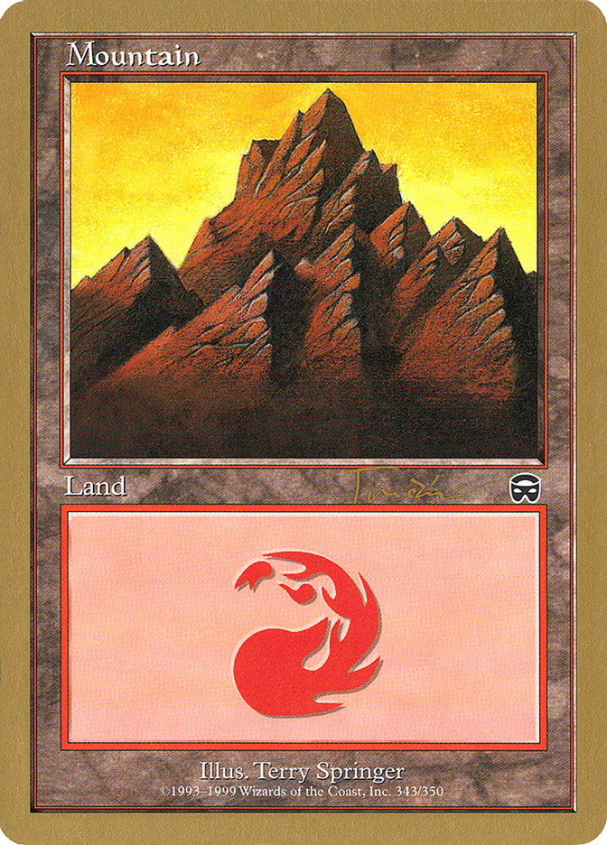 Mountain (jt343) (Jan Tomcani) (MMQ) [World Championship Decks 2001] | Exor Games New Glasgow