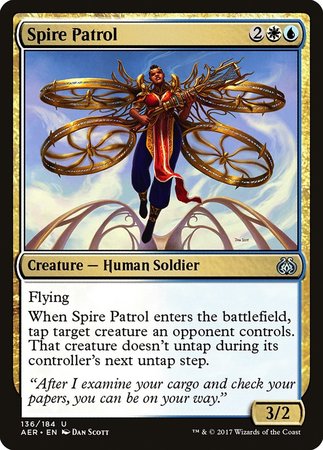 Spire Patrol [Aether Revolt] | Exor Games New Glasgow