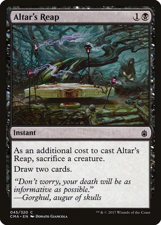 Altar's Reap [Commander Anthology] | Exor Games New Glasgow