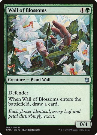 Wall of Blossoms [Commander Anthology] | Exor Games New Glasgow