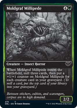 Moldgraf Millipede [Innistrad: Double Feature] | Exor Games New Glasgow