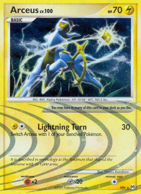 Arceus (AR6) [Platinum: Arceus] | Exor Games New Glasgow