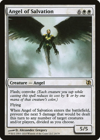 Angel of Salvation [Duel Decks: Elspeth vs. Tezzeret] | Exor Games New Glasgow