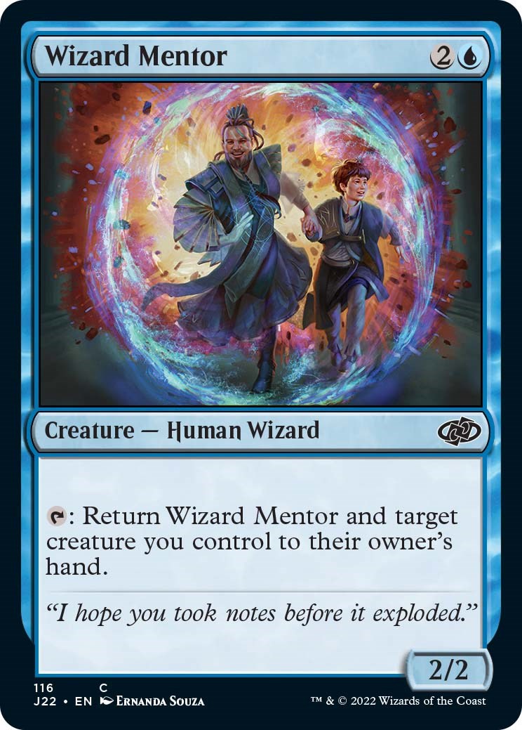 Wizard Mentor [Jumpstart 2022] | Exor Games New Glasgow