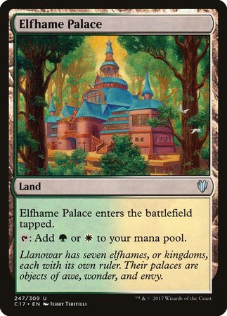 Elfhame Palace [Commander 2017] | Exor Games New Glasgow