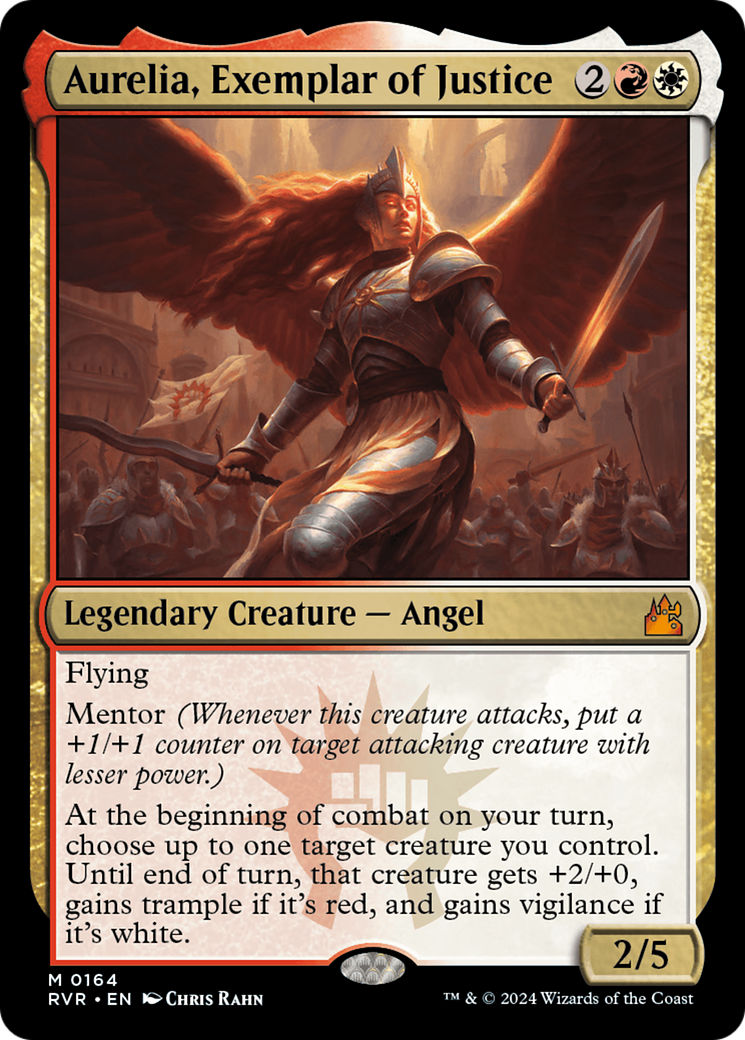 Aurelia, Exemplar of Justice [Ravnica Remastered] | Exor Games New Glasgow