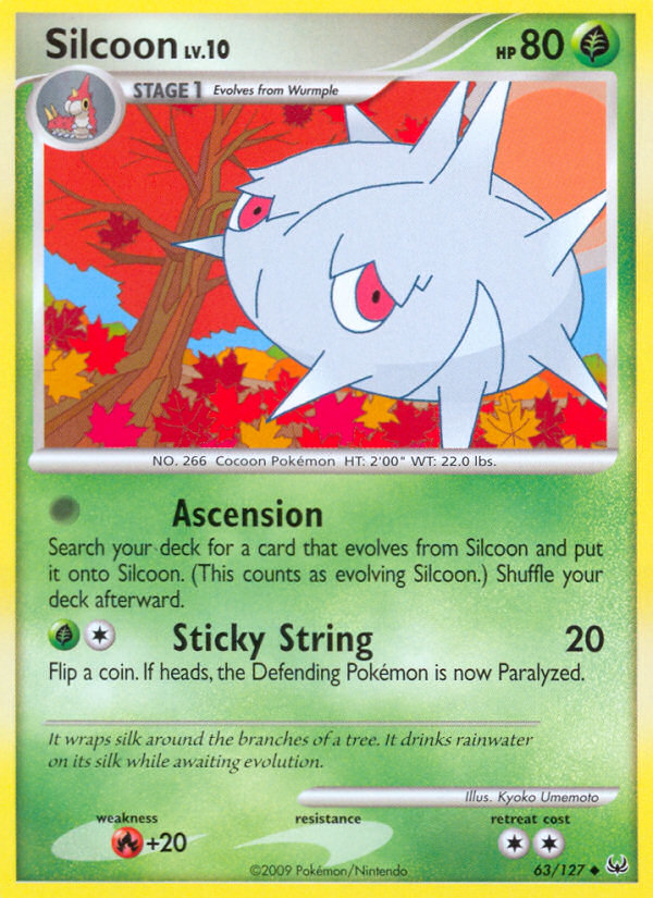 Silcoon (63/127) [Platinum: Base Set] | Exor Games New Glasgow