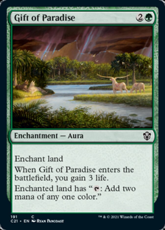 Gift of Paradise [Commander 2021] | Exor Games New Glasgow