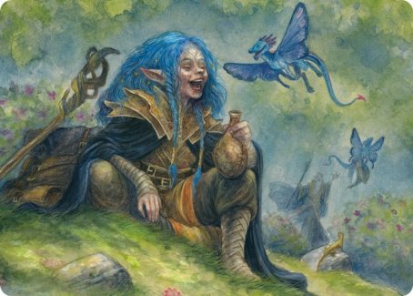 Feywild Trickster Art Card [Dungeons & Dragons: Adventures in the Forgotten Realms Art Series] | Exor Games New Glasgow