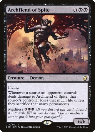 Archfiend of Spite [Commander 2019] | Exor Games New Glasgow