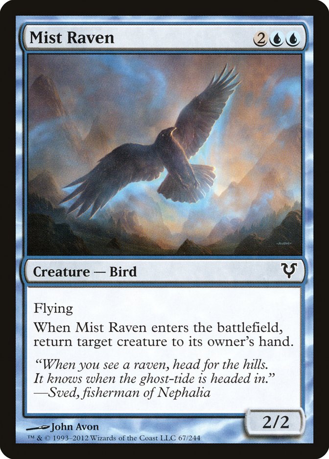 Mist Raven [Avacyn Restored] | Exor Games New Glasgow