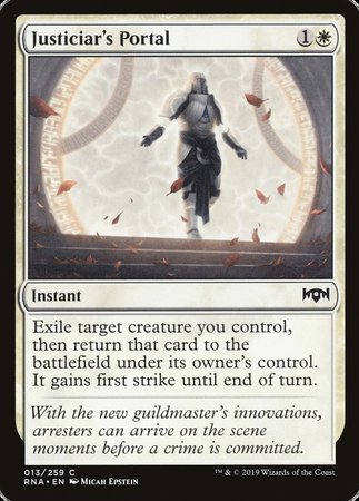 Justiciar's Portal [Ravnica Allegiance] | Exor Games New Glasgow