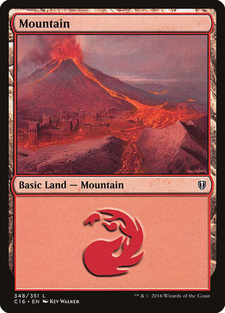 Mountain (348) [Commander 2016] | Exor Games New Glasgow