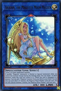 Artemis, the Magistus Moon Maiden [GEIM-EN008] Ultra Rare | Exor Games New Glasgow