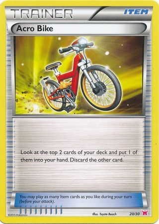 Acro Bike (20/30) [XY: Trainer Kit 2 - Latias] | Exor Games New Glasgow