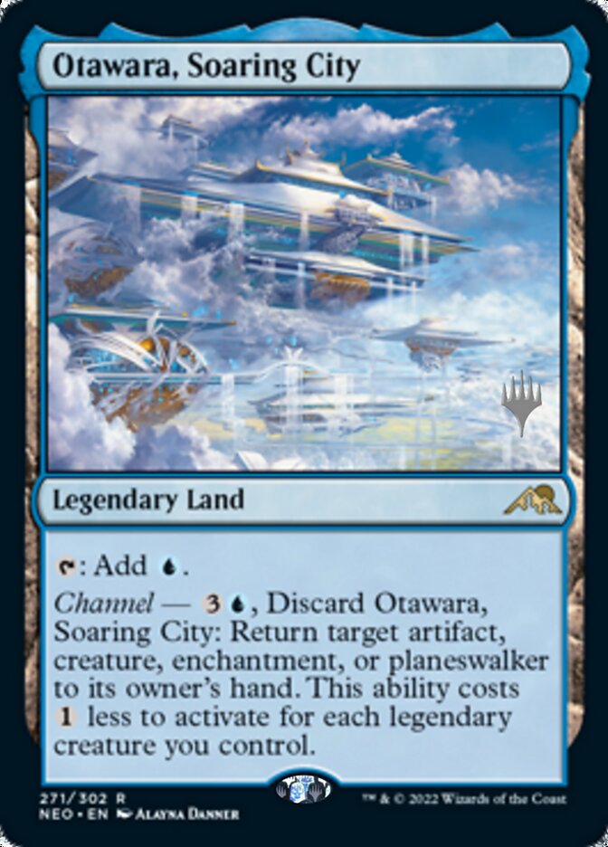 Otawara, Soaring City (Promo Pack) [Kamigawa: Neon Dynasty Promos] | Exor Games New Glasgow