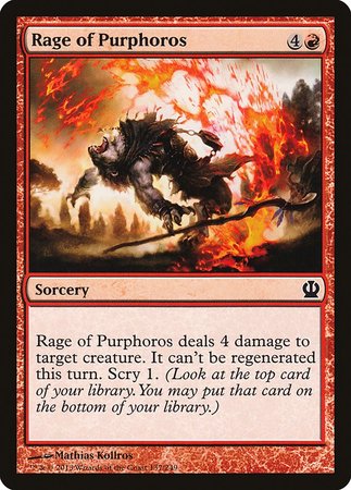 Rage of Purphoros [Theros] | Exor Games New Glasgow