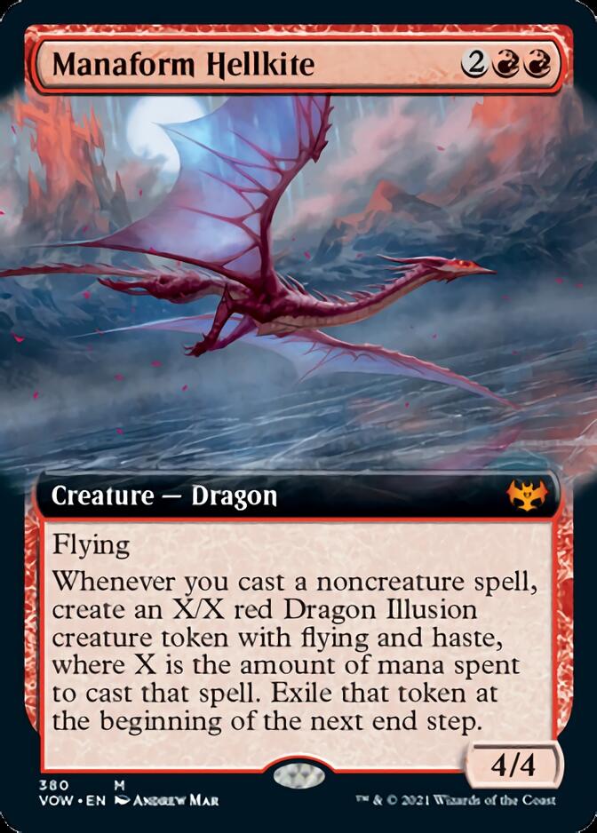 Manaform Hellkite (Extended) [Innistrad: Crimson Vow] | Exor Games New Glasgow