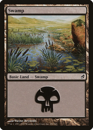 Swamp (292) [Lorwyn] | Exor Games New Glasgow