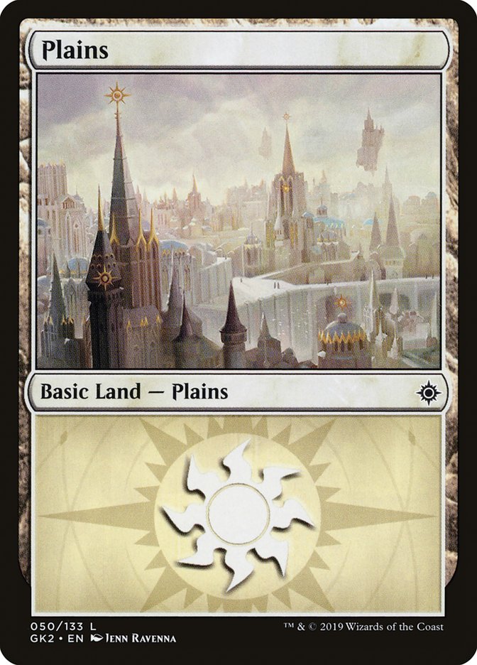 Plains (50) [Ravnica Allegiance Guild Kit] | Exor Games New Glasgow