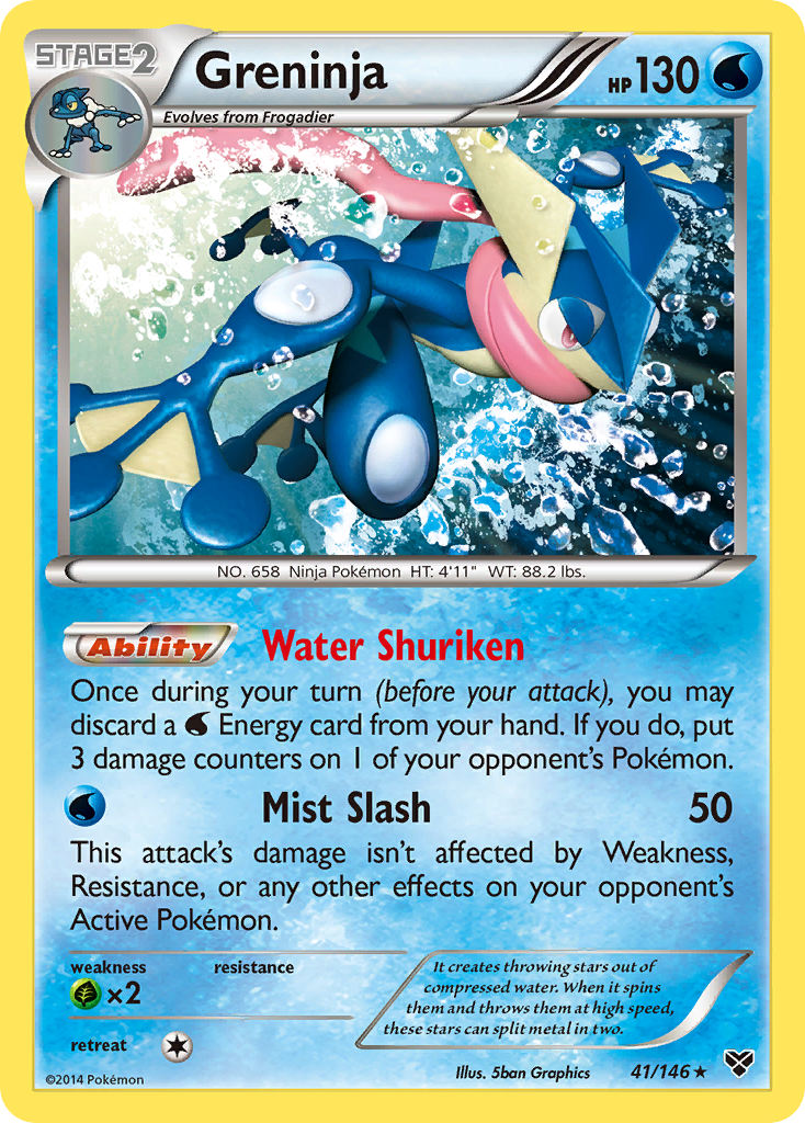 Greninja (41/146) [XY: Base Set] | Exor Games New Glasgow