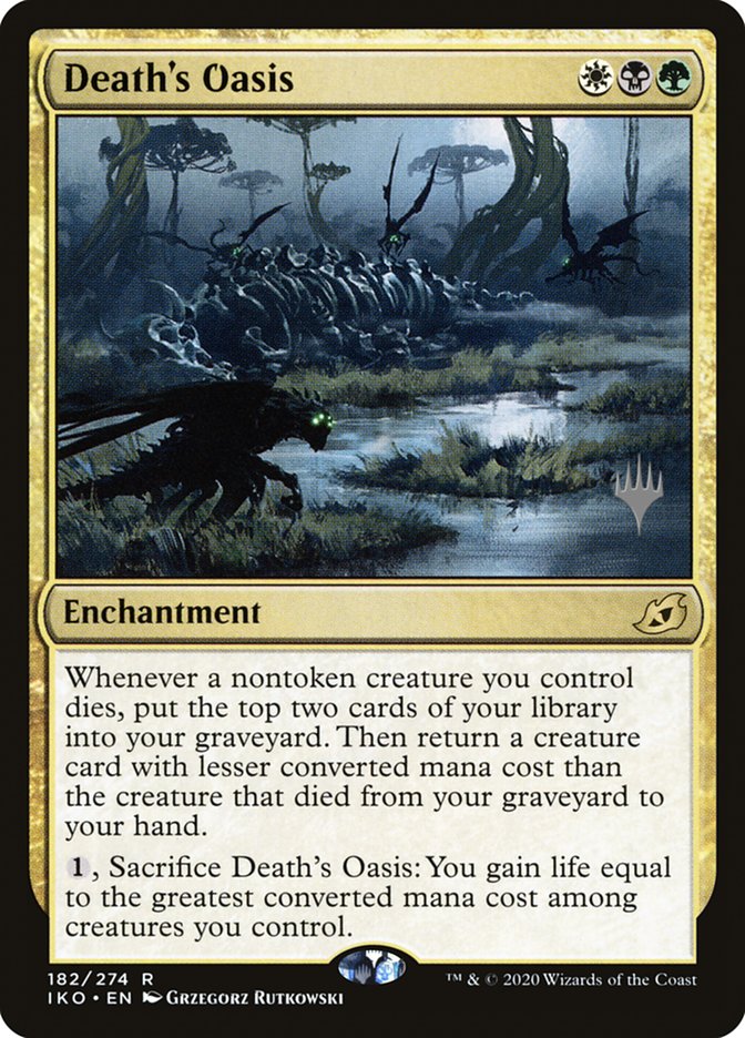 Death's Oasis (Promo Pack) [Ikoria: Lair of Behemoths Promos] | Exor Games New Glasgow