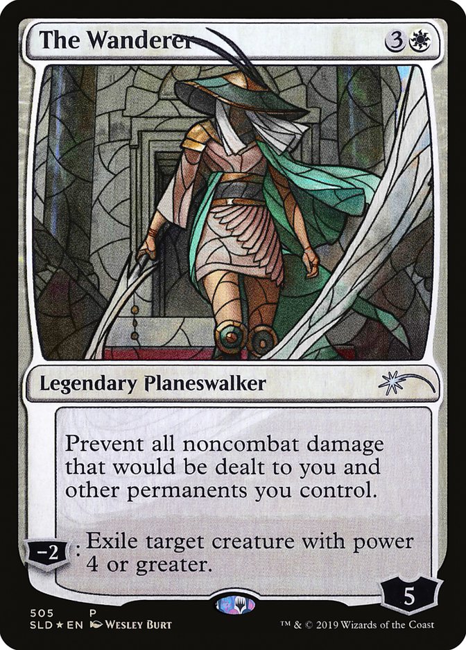 The Wanderer (Stained Glass) [Secret Lair Drop Promos] | Exor Games New Glasgow