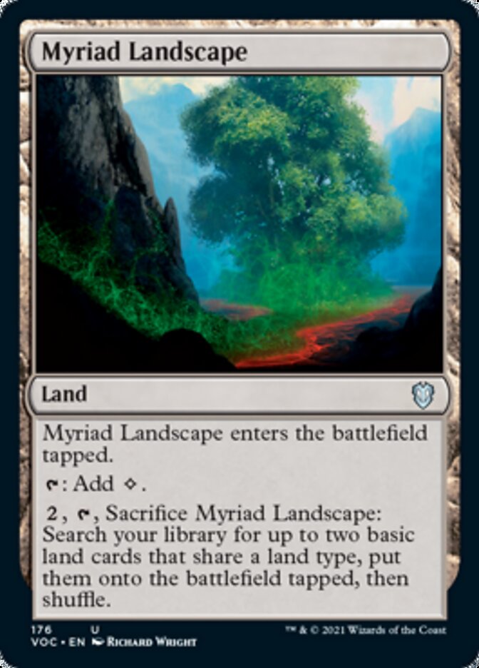 Myriad Landscape [Innistrad: Crimson Vow Commander] | Exor Games New Glasgow