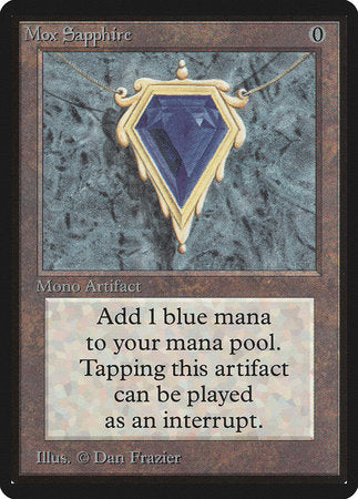 Mox Sapphire [Limited Edition Beta] | Exor Games New Glasgow