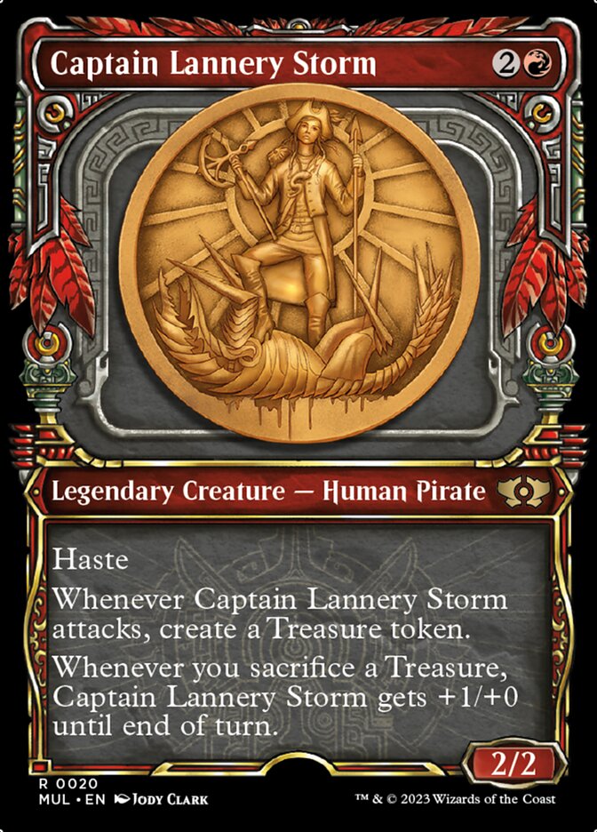 Captain Lannery Storm [Multiverse Legends] | Exor Games New Glasgow