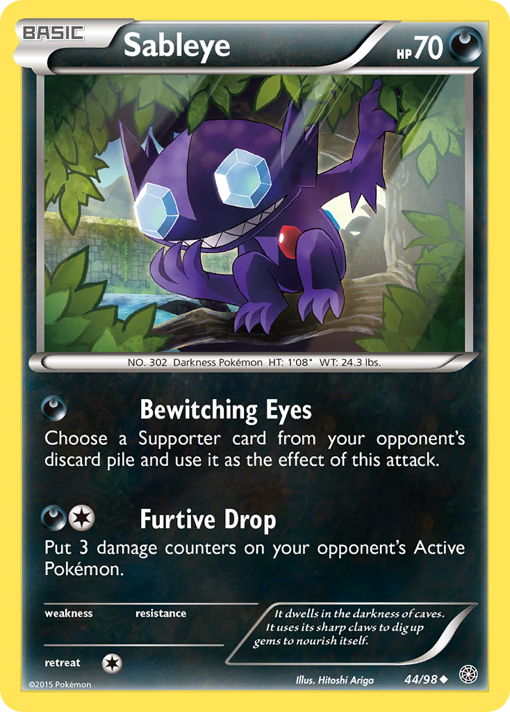 Sableye (44/98) [XY: Ancient Origins] | Exor Games New Glasgow