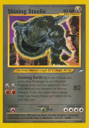 Shining Steelix (112/105) [Neo Destiny Unlimited] | Exor Games New Glasgow