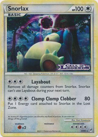 Snorlax (33/95) (Prerelease Promo) [Nintendo: Black Star Promos] | Exor Games New Glasgow