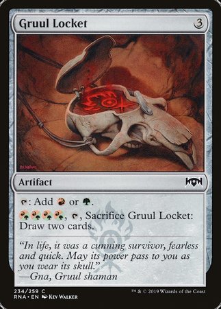 Gruul Locket [Ravnica Allegiance] | Exor Games New Glasgow