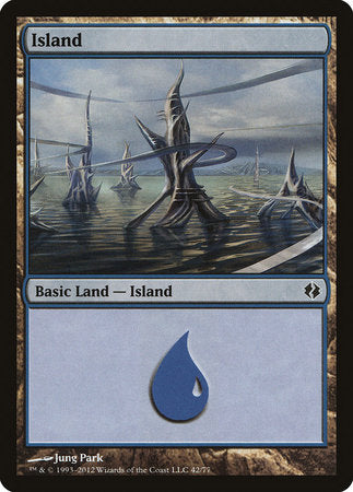 Island (42) [Duel Decks: Venser vs. Koth] | Exor Games New Glasgow