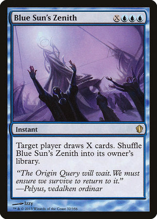 Blue Sun's Zenith [Commander 2013] | Exor Games New Glasgow