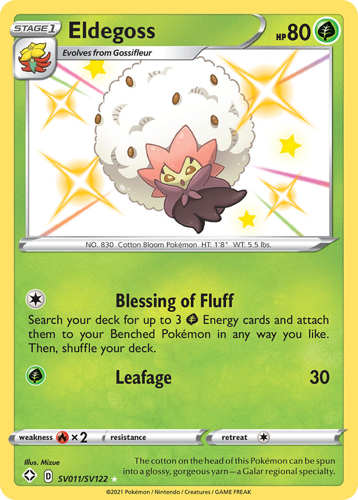 Eldegoss (SV011/SV122) [Sword & Shield: Shining Fates] | Exor Games New Glasgow