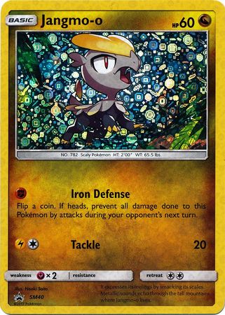 Jangmo o (SM40) (General Mills Promo) [Sun & Moon: Black Star Promos] | Exor Games New Glasgow