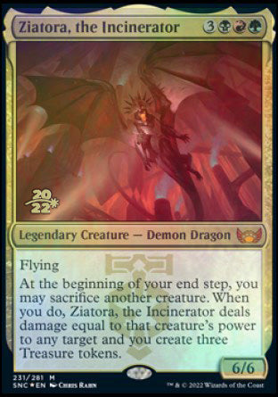 Ziatora, the Incinerator [Streets of New Capenna Prerelease Promos] | Exor Games New Glasgow