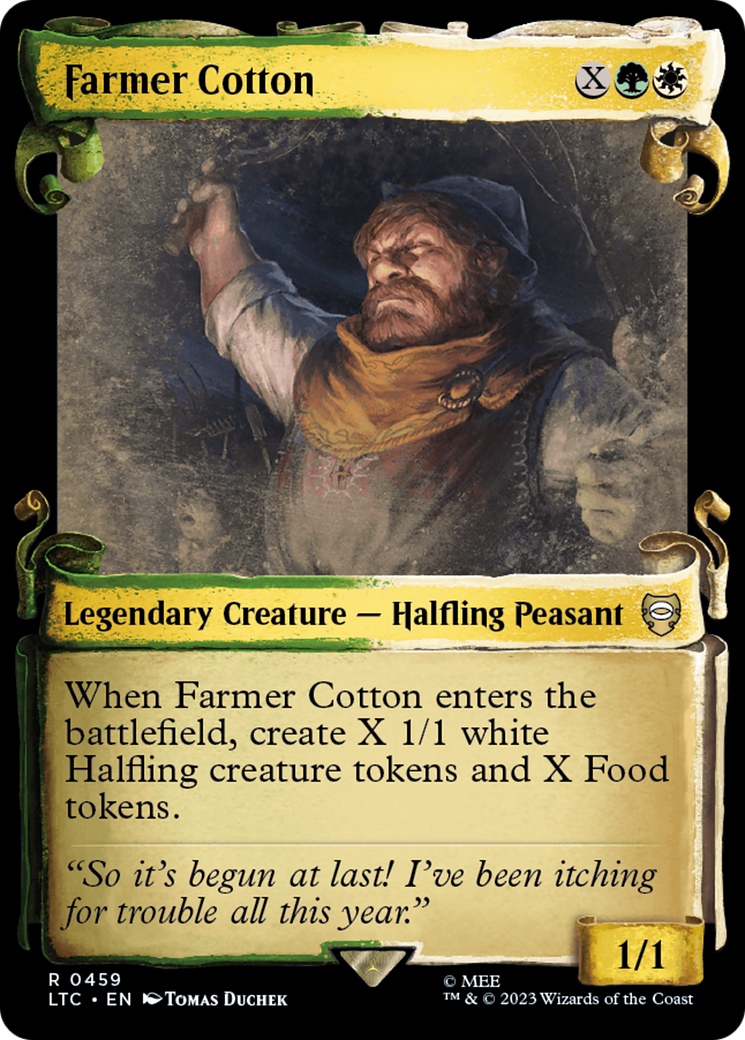 Farmer Cotton [The Lord of the Rings: Tales of Middle-Earth Commander Showcase Scrolls] | Exor Games New Glasgow