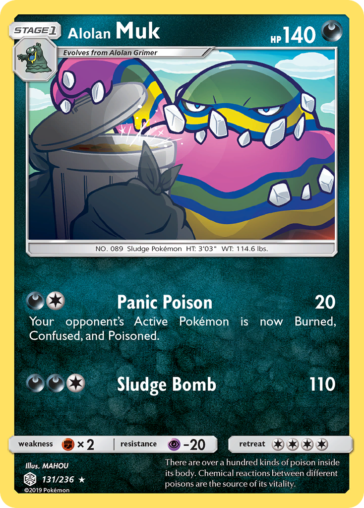 Alolan Muk (131/236) [Sun & Moon: Cosmic Eclipse] | Exor Games New Glasgow