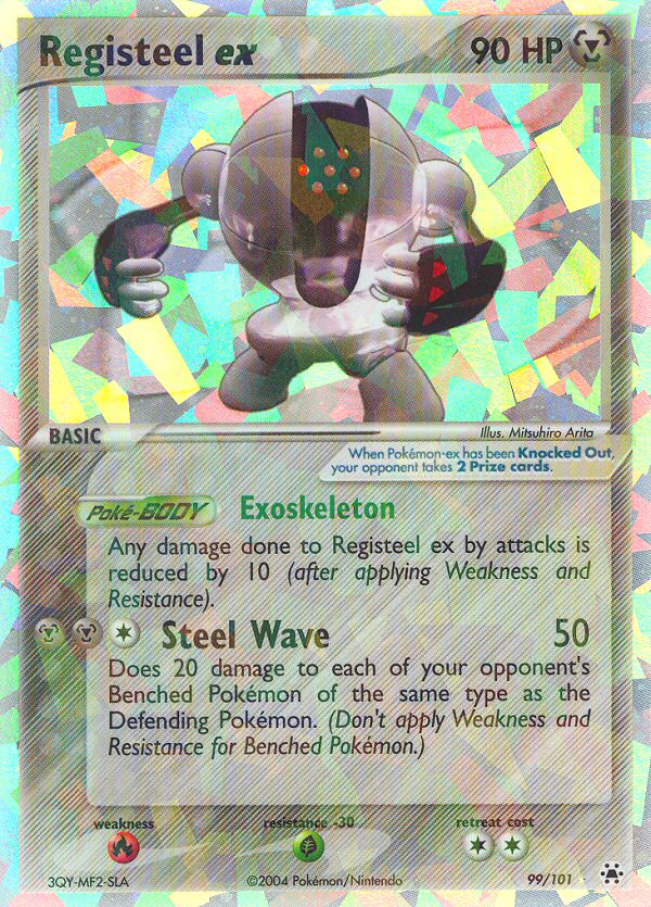 Registeel ex (99/101) [EX: Hidden Legends] | Exor Games New Glasgow