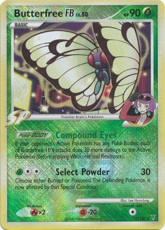 Butterfree FB LV.50 (17/147) (League Promo) [Platinum: Supreme Victors] | Exor Games New Glasgow